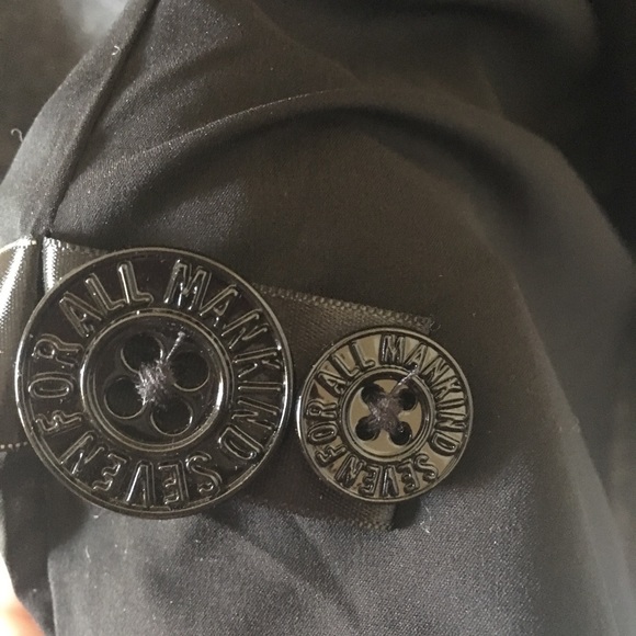 7 for All Mankind NWOT gray blazer jacket medium - Picture 5 of 8